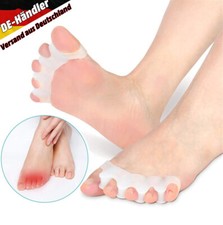 2x Silikon Zehenspreizer