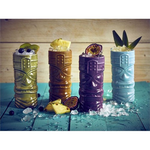 Tiki cocktailbecher 4er pack - cocktailbecher,, 4er-pack