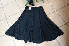 MAGNA Rock 44 46 NEU schwarz A-Form schwingend Stretch Nähte LAGENLOOK