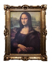 Mona Lisa Bild mit Rahmen