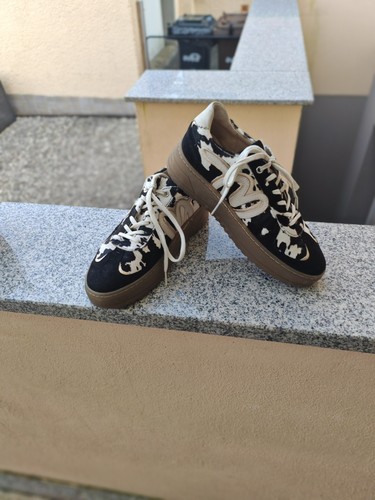 Manfield sneaker kuhfell - manfield, gr