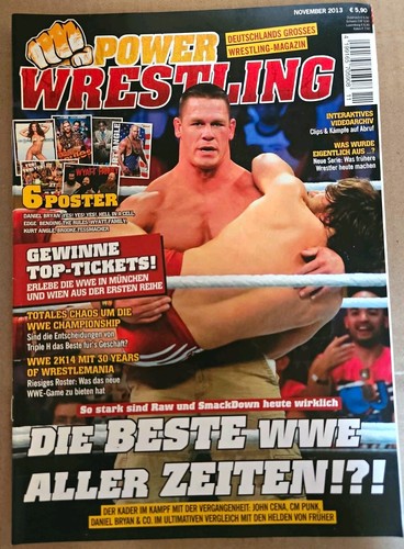 Wwe power wrestling magazin - wwe,