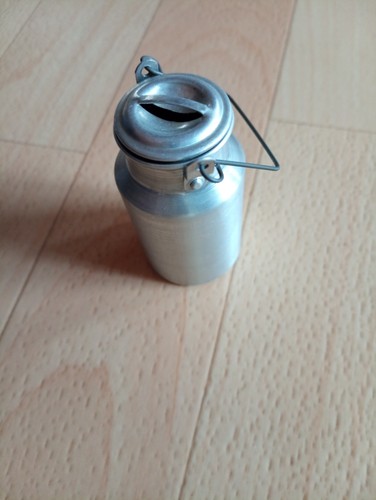 Miniatur milchkanne aus metall - miniatur,