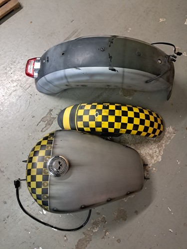 Harley sportster lacksatz - sportster,