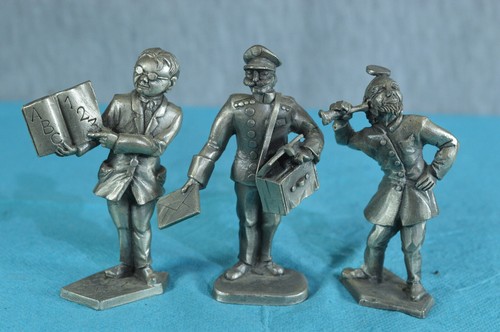 Vollplastische zinn figuren - 3,