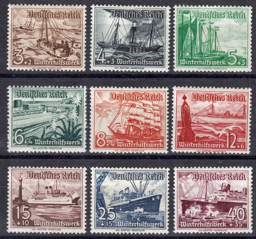 Deutsches reich 651 - 651/59, **