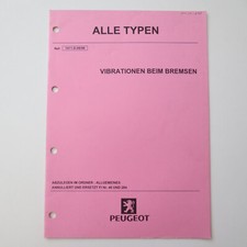 Werkstatthandbuch Peugeot Alle