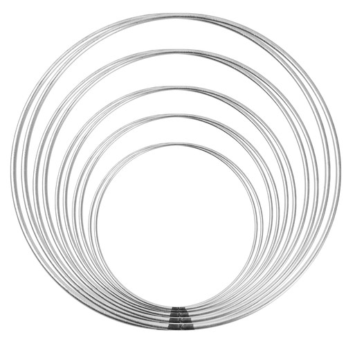 Stück metallringe - 10,