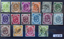 Briefmarken BRD "Posthorn"