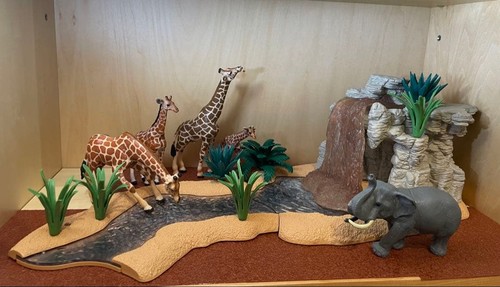 Schleich diorama wasserfall - schleich,