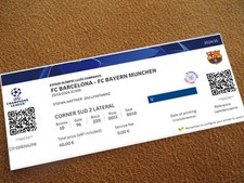 2024/25 --- FC Barcelona - FC Bayern München -- Champions League Ticket / Foto