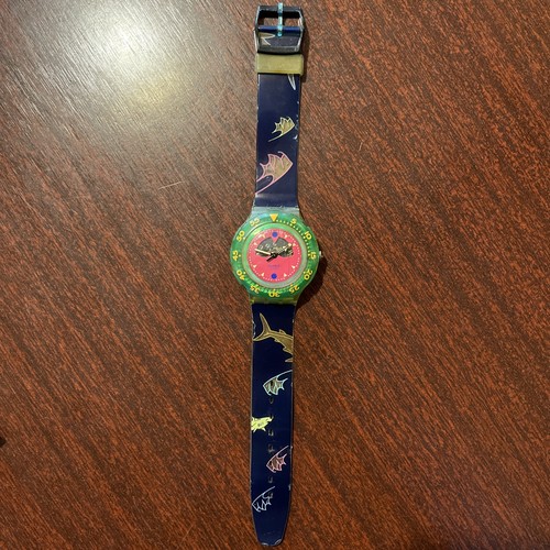 Swatch uhr happy fish - uhr, scuba