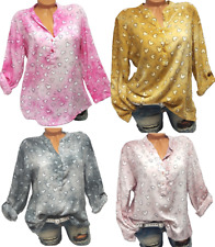 Italy Bluse Hemd Damenbluse