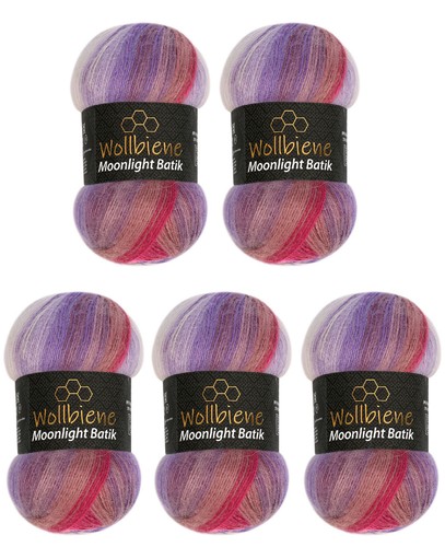 Wollbiene moonlight batik - wollbiene,