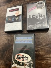 Vintage Heart Cassette Tape Lot Bad Animals, Private Audition, Passionworks
