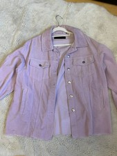 ONLY Cord Jacke Damen Lila Gr