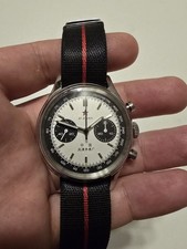 Sea-Gull 1963 Chronograph – Panda Dial – Handaufzug – Glasboden – 21 Jewels