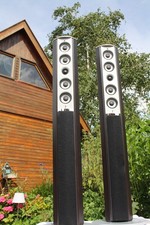 Teufel Standlautsprecher Säulenlautsprecher in der Ausführung wenge 140 Watt