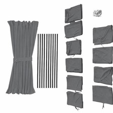 Sonnenschutz Vorhänge Set