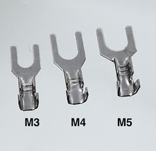 25x Gabel Kabelschuhe Krallen