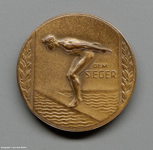 Bronze medaille dem sieger - medaille,