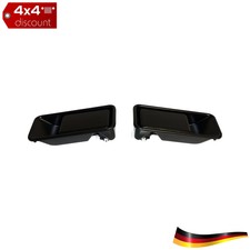 Türgriff-Kit, schwarz, halbe