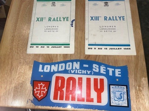Rallye memorabilia - rallye,