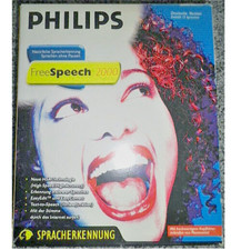 PHILIPS FreeSpeech 2000 Spracherkennung - Plantronics Kopfhörer-Mikrofon -CD-ROM