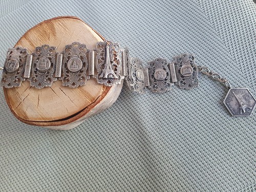 Armband 800er silber pariser - silber,