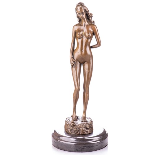 Bronzeskulptur weiblicher akt - bronzeskulptur,