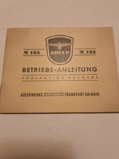 9.3 ADLER M125 125 M