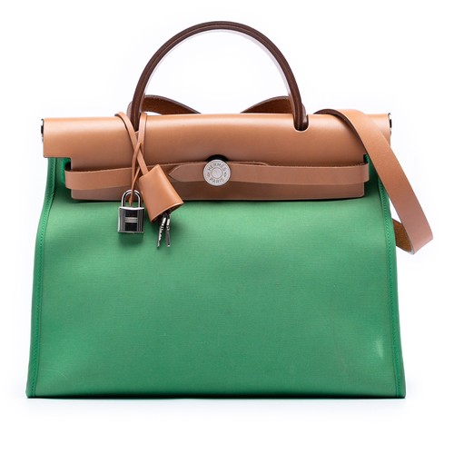 Hermès toile herbag zip - hermès,