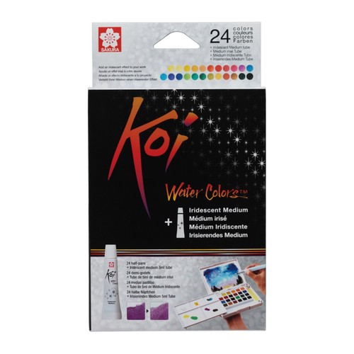 Sakura koi water colors pocket - koi,