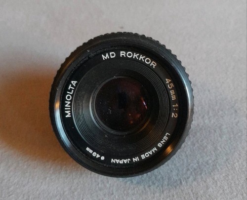 Minolta 45mm md rokkor - minolta, f/2