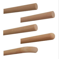 Buche Handlauf unbehandelt roh Geländer rund Holz Griff Stange Treppe Wand Enden
