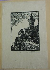 Alte Grafik Carl Thiemann