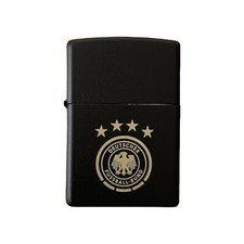 Zippo DFB Logo Schwarz Matt - Offizieller Fanartikel - Sammlerstück - NEU