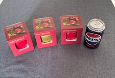 Ikea Weihnachtskerze, Vinterfint, Metalldose, 2023