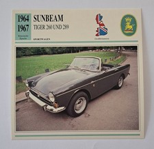 SUNBEAM Tiger 260 + 289 - 1964-1967 - Geschichte & Technische Daten -  Karte