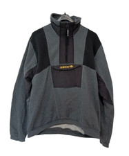ADIDAS ADVENTURE Herren Sweatshirt Gr. L / M Outdoor Half Zip Pullover GD5573