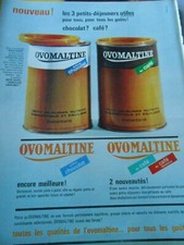 Werbung Advertising 1963 Les 3 petit lunchs chocolate café Ovomaltine