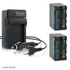 2x Akku + Lader für Sony