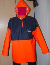 ELKA Silikon Gummijacke Gummimantel Regenmantel PVC Gummi Mantel Jacke 58 / XXL