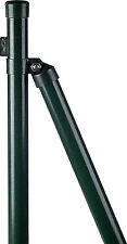 20x Zaunpfosten 1750 mm GRÜN 34 mm Zaunpfahl Pfahl Pfosten Maschendrahtzaun Zaun