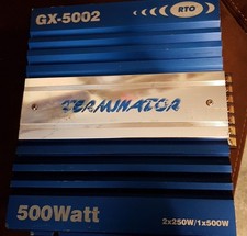 Endstufe 500 Watt GX 5002 Sieben Kanal Audio Verstärker