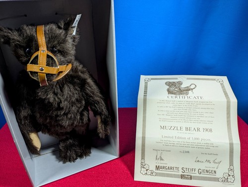 Steiff maulkorbteddy 1908 - steiff,