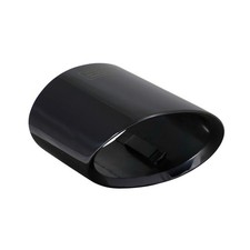 Endrohrblende Schwarz für BMW 1er LCI 116d 118d 120d X1 16d 18d Endrohr Oval