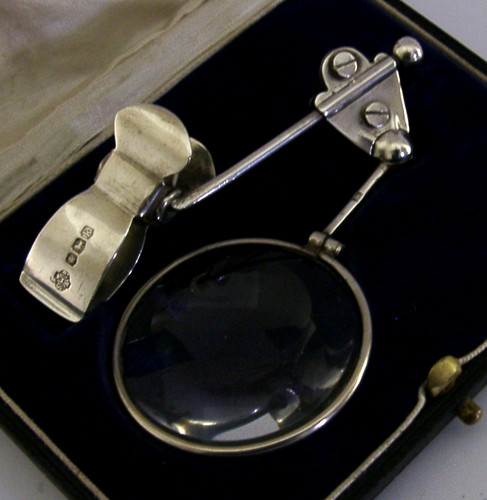 Daumenlupe sterlingsilber - daumenlupe,