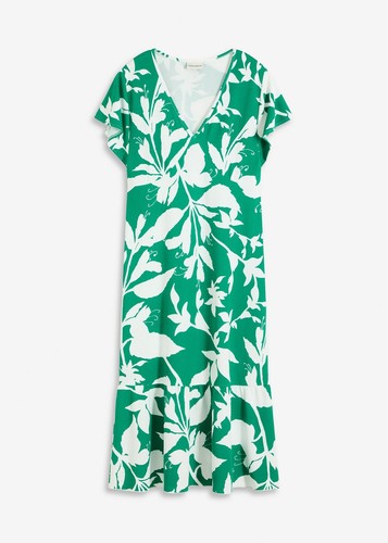 Midikleid mit rüschen - mit,