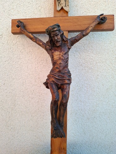 Antiker corpus christi holz - corpus,